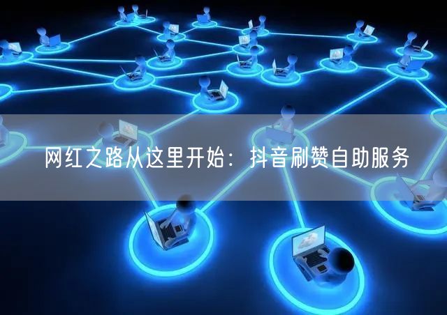 网红之路从这里开始：抖音刷赞自助服务