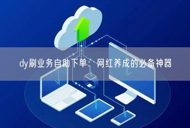 dy刷业务自助下单：网红养成的必备神器