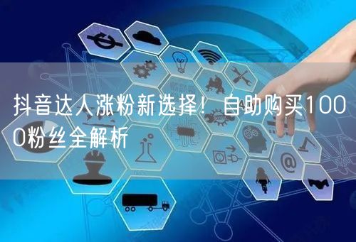 抖音达人涨粉新选择！自助购买1000粉丝全解析