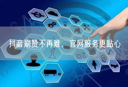 抖音刷赞不再难，官网服务更贴心