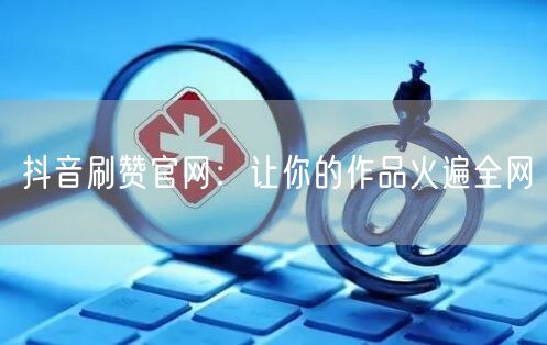 抖音刷赞官网：让你的作品火遍全网