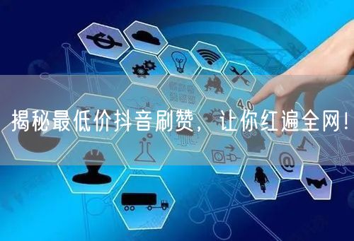 揭秘最低价抖音刷赞，让你红遍全网！