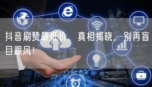 抖音刷赞最低价，真相揭晓，别再盲目跟风！