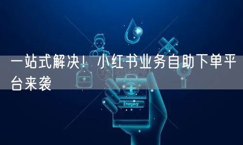一站式解决!小红书业务自助下单平台来袭