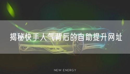 揭秘快手人气背后的自助提升网址