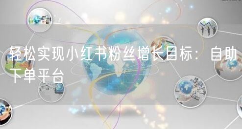 轻松实现小红书粉丝增长目标：自助下单平台