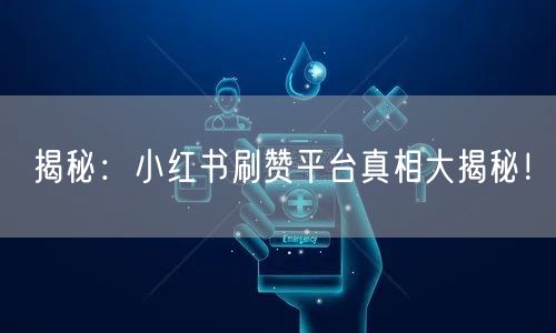 揭秘：小红书刷赞平台真相大揭秘！