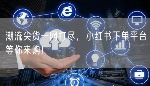 潮流尖货一网打尽，小红书下单平台等你来购！